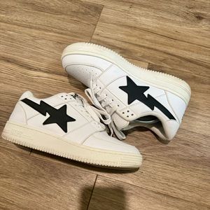 Bape Sta M1 Low White Black